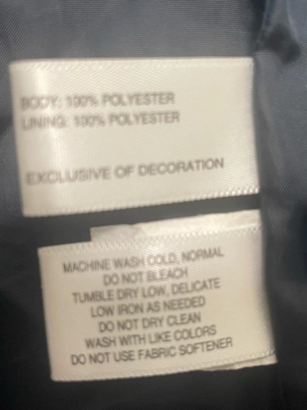 Cutter & Buck Navy Zipper Snap-Front Jacket with Notre Dame Logo - Picture 7 of 7